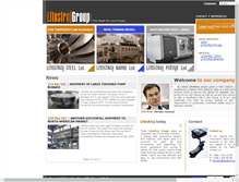 Tablet Screenshot of litostroj.com
